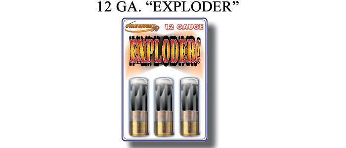 12 Gauge Exploder - 3 Units Per Package