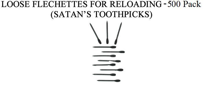 Flechettes Loose - 500 Pack