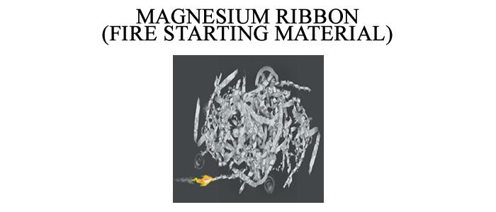 Magnesium Ribbon (Fire Starting Material)