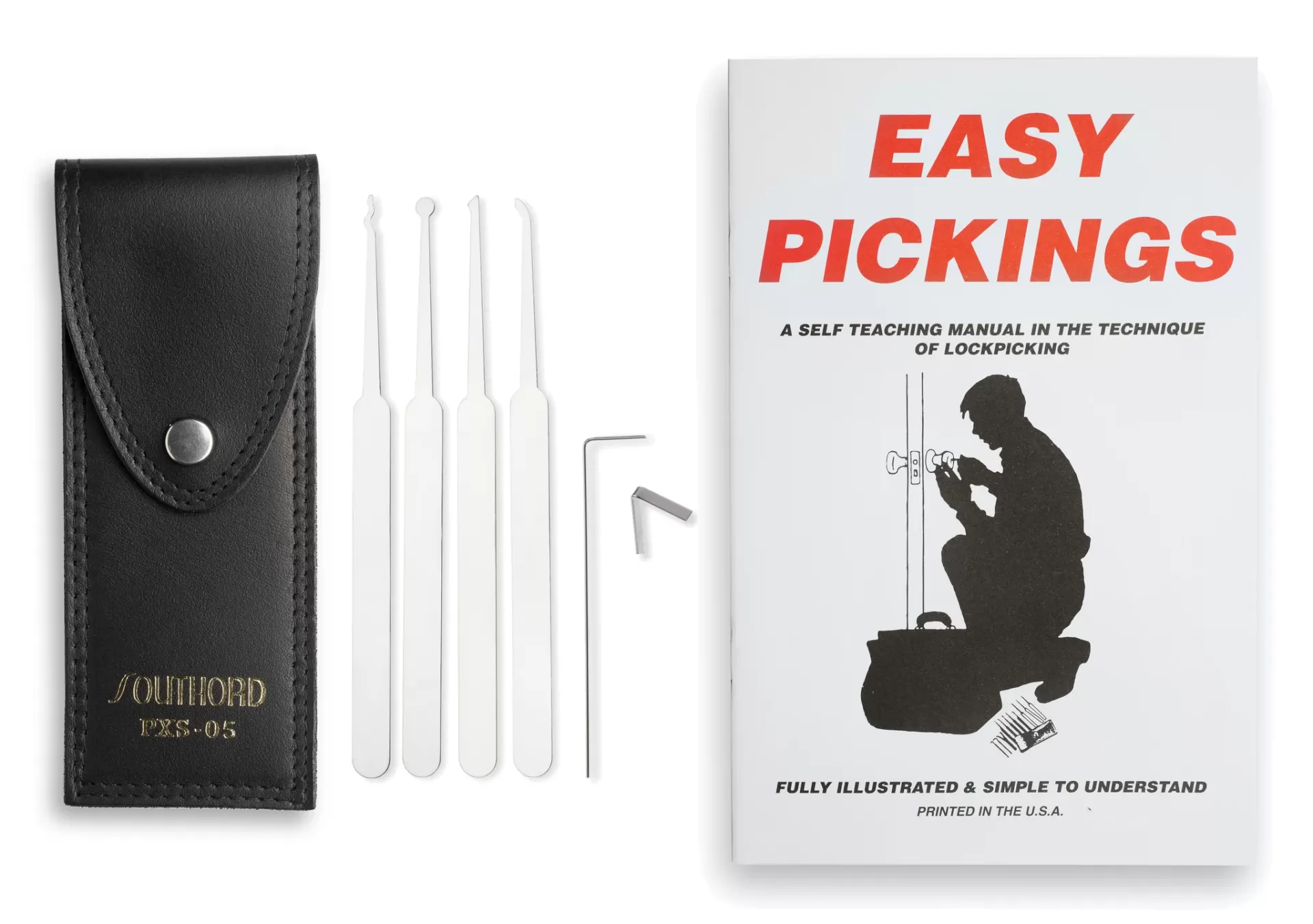Five Piece Lock Pick Set