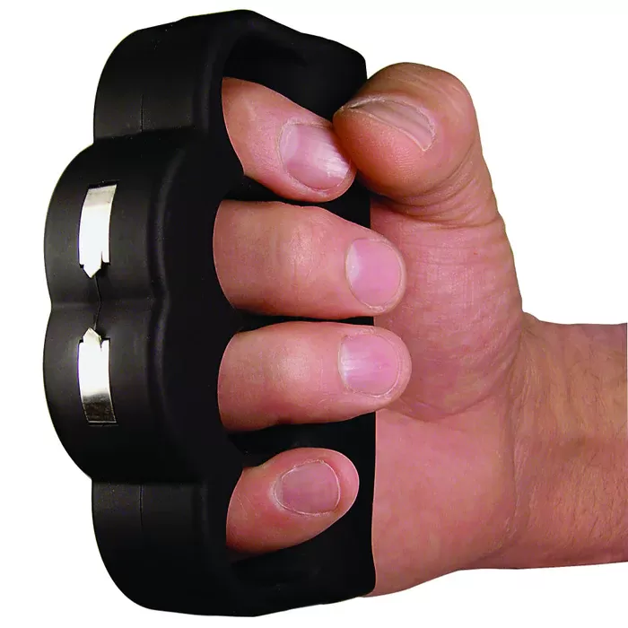 Zap Blast Knuckles Stun GunThe Feel Of Brass Knuckles...The Power Of Lightening!