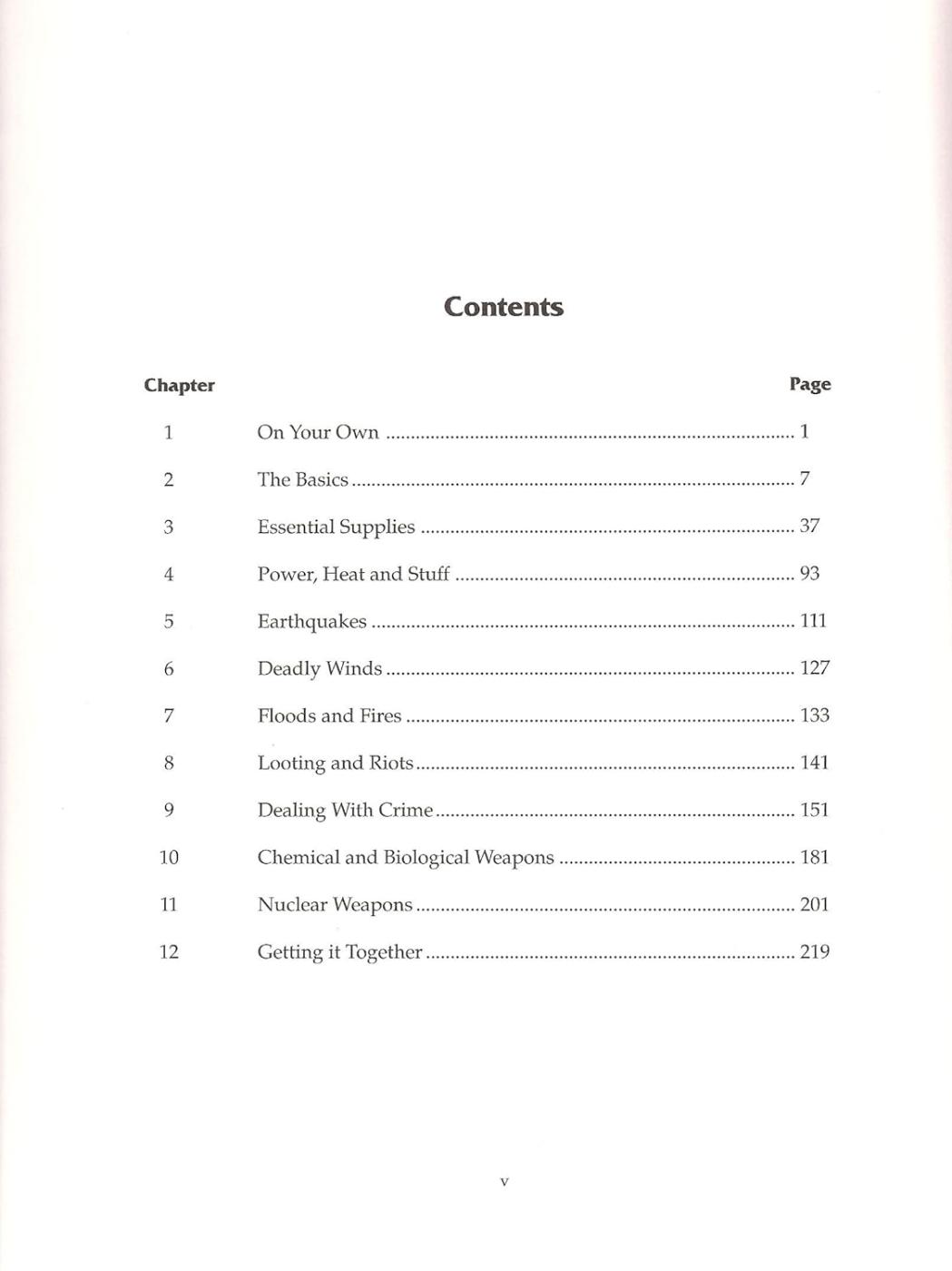 The Survival Bible by Duncan Long