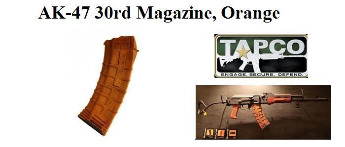 AK47 30rd Magazine in Orange