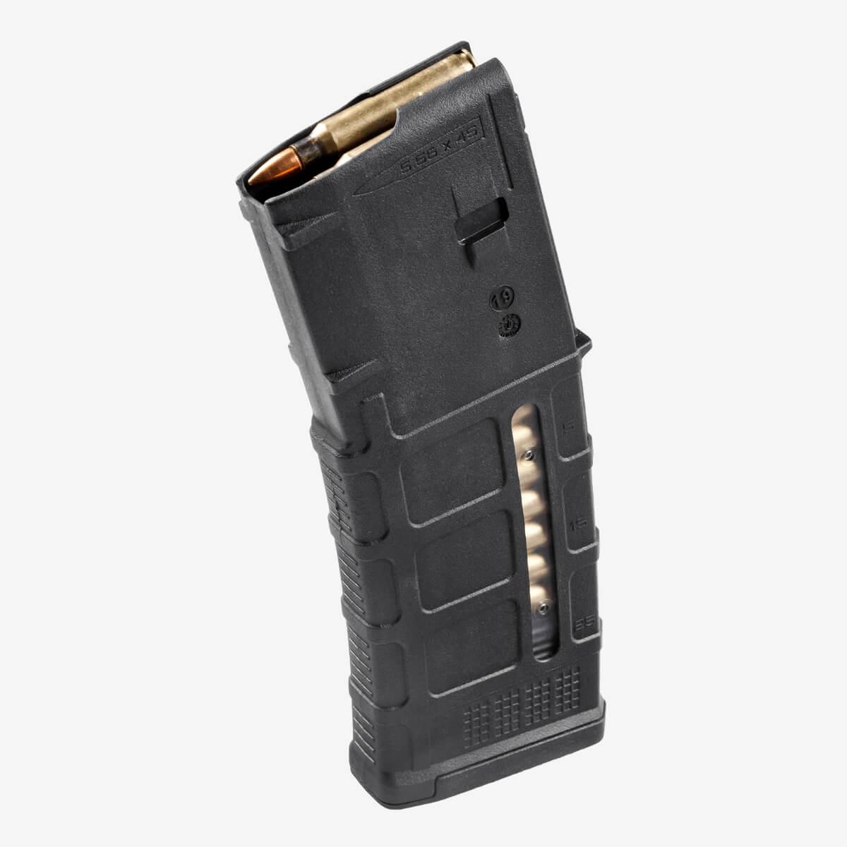 Magpul PMAG 5.56 & .223 30rd Black w/Window Gen 3, AR15 & M4