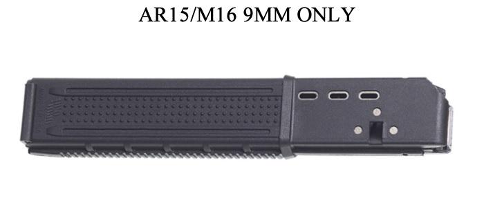 AR-15/M-16 32 Round High Capacity 9MM Magazine