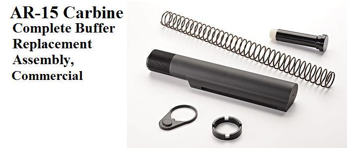 AR-15 Carbine Complete Buffer Replacement Assembly, Commercial