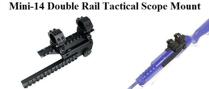 Mini-14 Tactical Double Rail Scope Mount