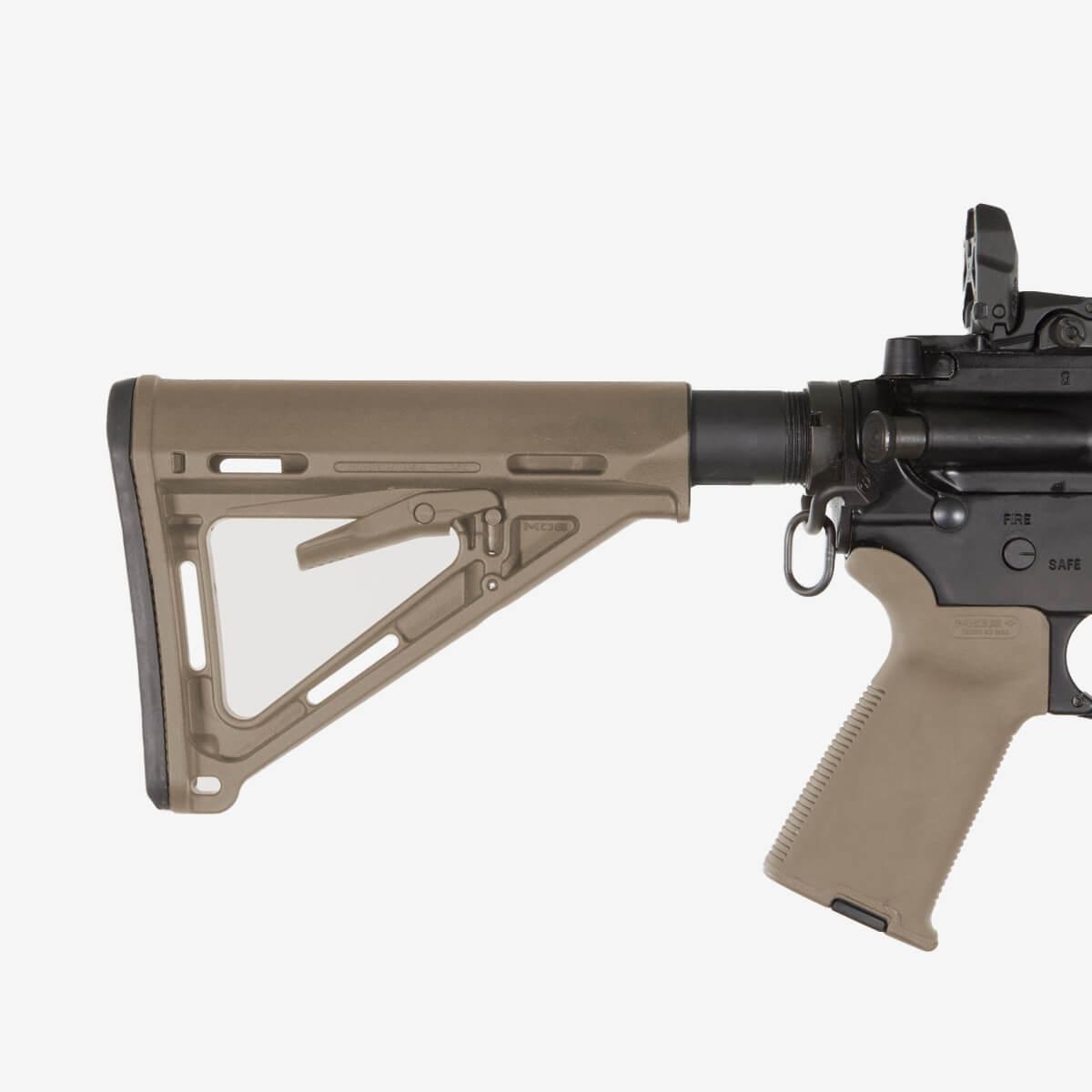 Magpul MOE Mil-Spec Carbine Stock - FDE (Tan)