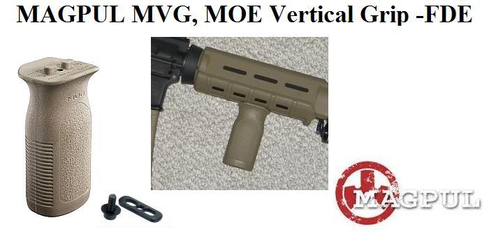 Magpul MVG, MOE Vertical Grip - FDE (Tan)