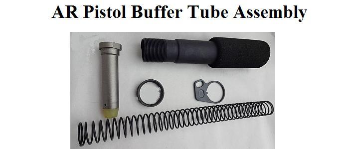 AR-15 Pistol Buffer Tube Assembly