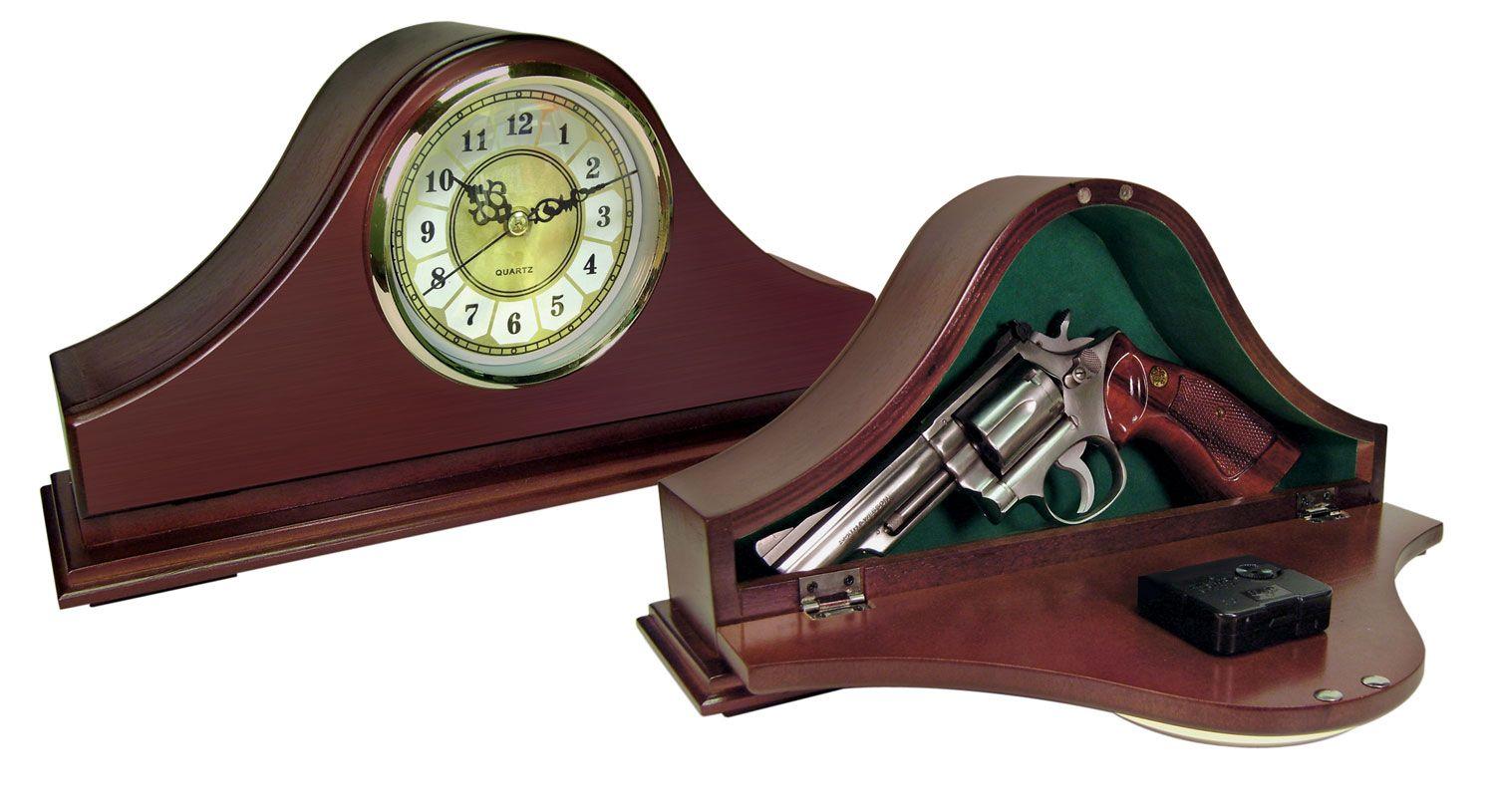 Mantle Gun Concealment Clock