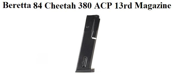 Beretta 84 Cheetah ,.380 ACP, 13rd Magazine