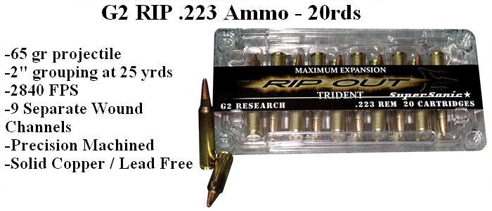 G2 RIP 223 Rip Out Trident - 20rds