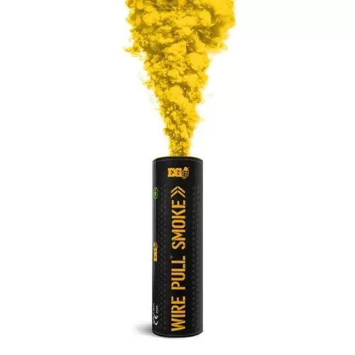 Wire Pull Smoke Grenade - Yellow