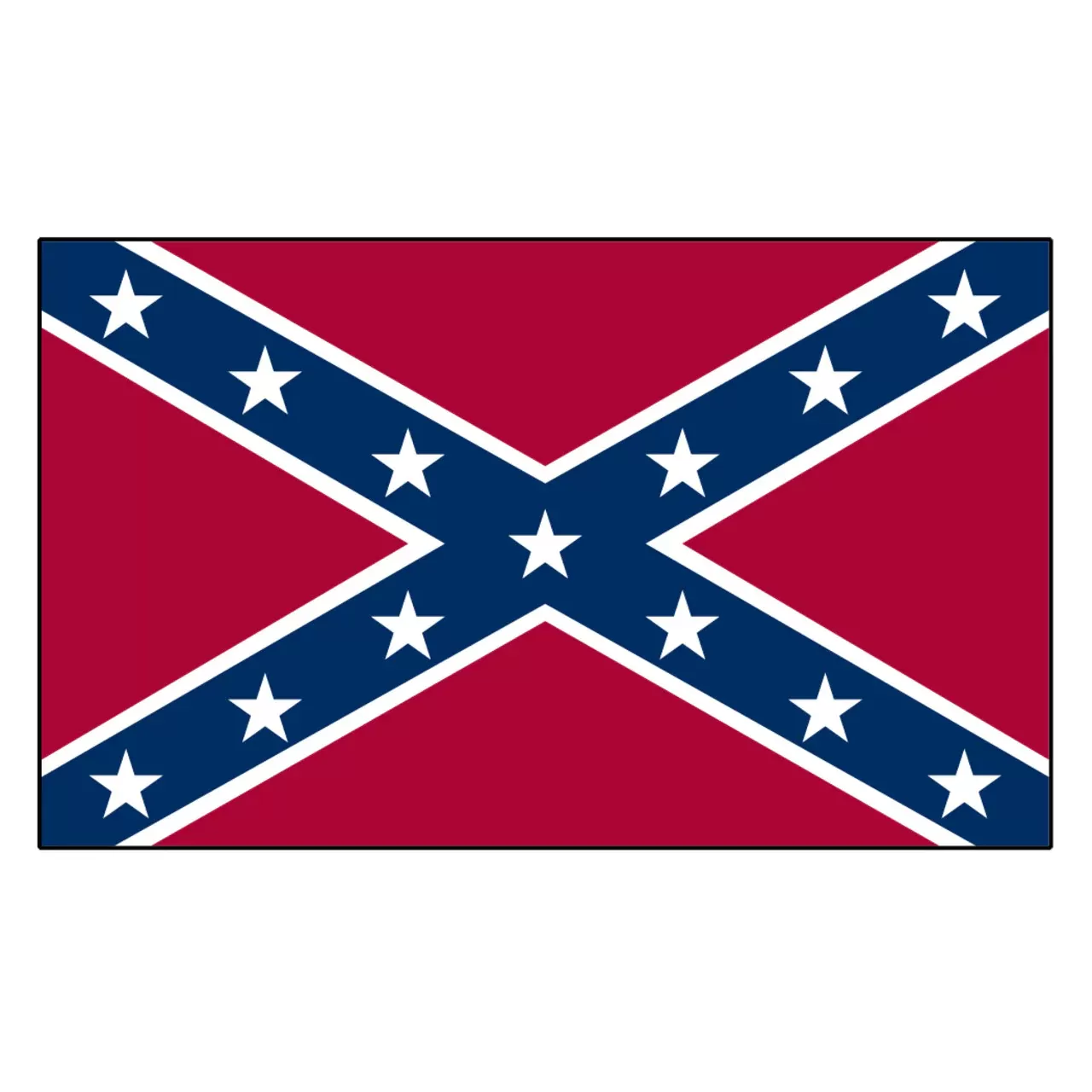 Confederate Flag 3'x5' Poly