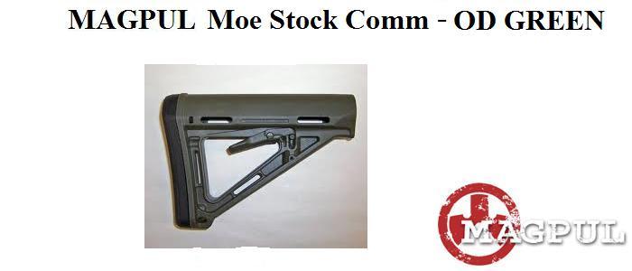 Magpul Moe Commercial Stock, OD Green