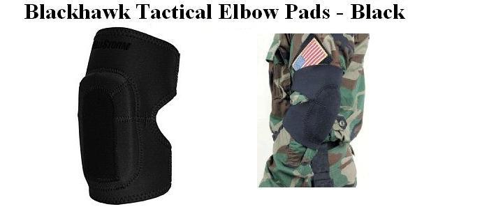 BlackHawk Tactical Elbow Pads, Black