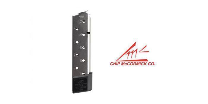 Chip McCormick "Power Mag" M1911 45ACP, 10rd Magazine