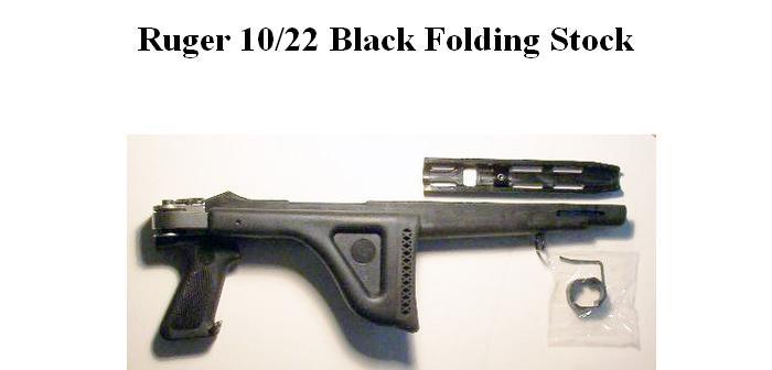 Ruger 10/22 Side Folding Stock, Blued