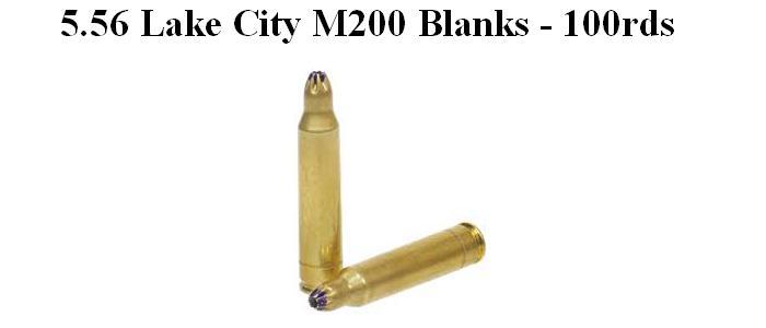 5.56 M200 Blanks - 100rds