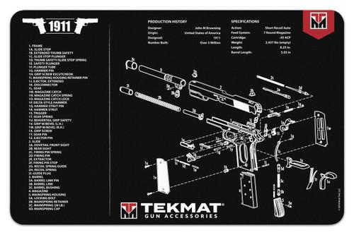 1911 Handgun Cleaning Mat - 11"x17"
