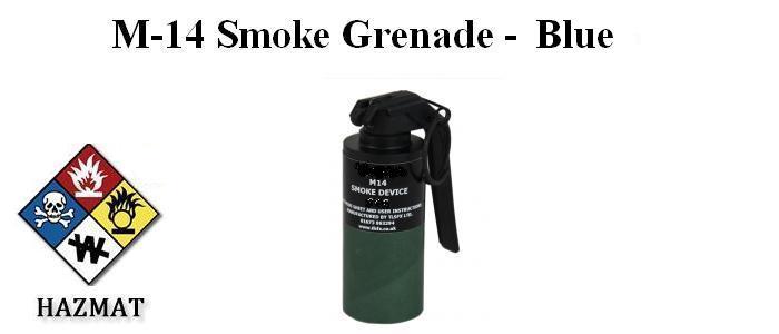 M-14 Smoke Grenade - Blue
