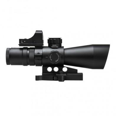 AR-15 Tactical Scope with Micro Red Dot
