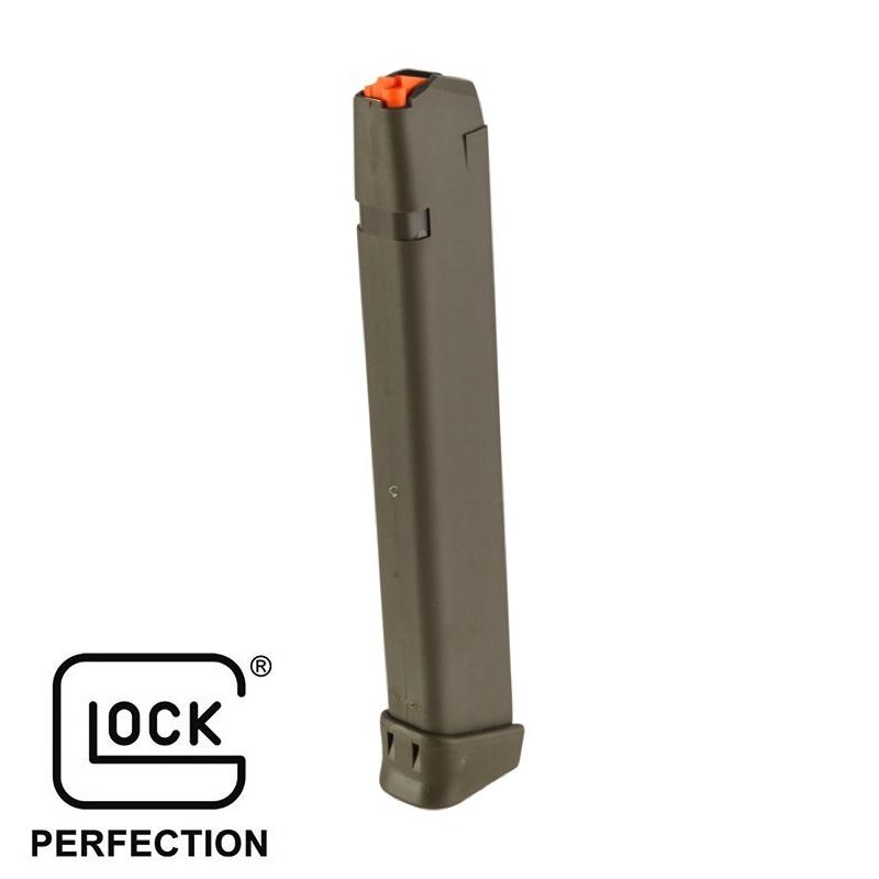 Glock Factory 9MM 33rds OD Green