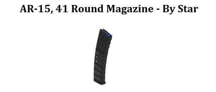 AR-15, .223/5.56, 41 Round Magazine - Made in USA