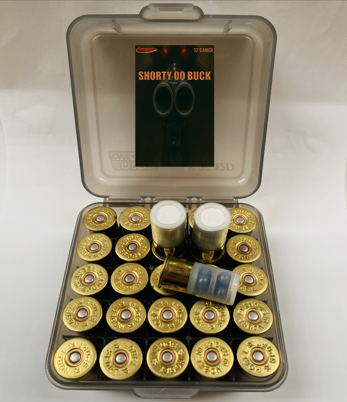 12 Gauge Shorty 00 Buck - 25 Round Pak
