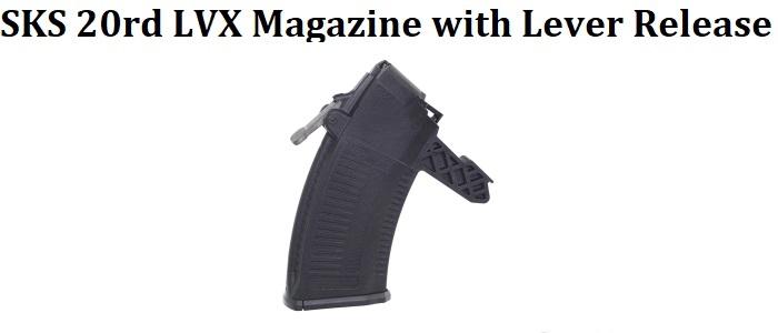 SKS 20rd LVX Archangel Magazine with Lever Release