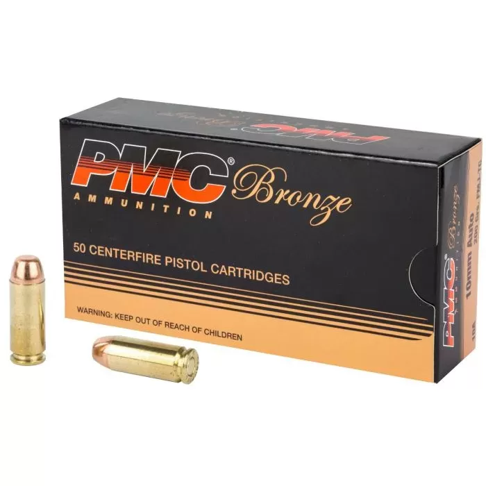 10MM PMC Bronze 200gr, FMJ-TC, 50rds