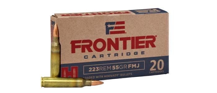 .223 Hornady Frontier 55 gr FMJ - 20rds