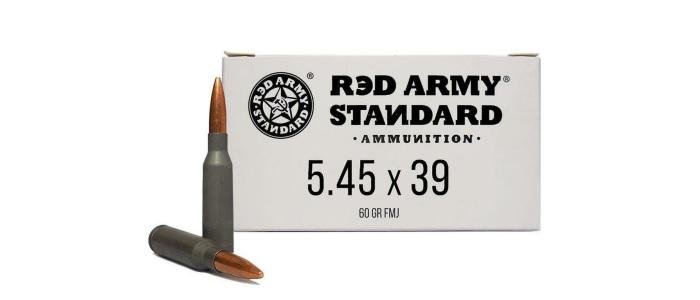 5.45x39 Red Army 60 Grain FMJ - 20rds