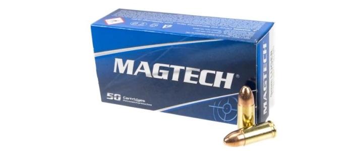 9MM Magtech 124 gr, FMJ - 50rds