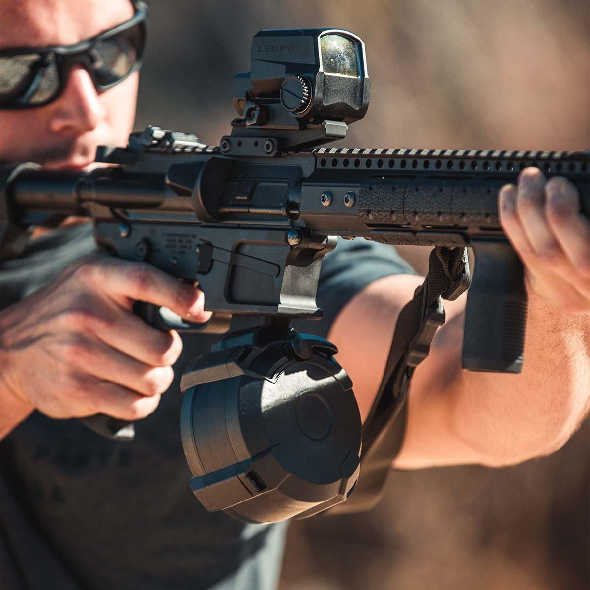 Magpul PMag D-50 GL-9 for Glock patterned Pistol Caliber Carbines - 50rd Drum