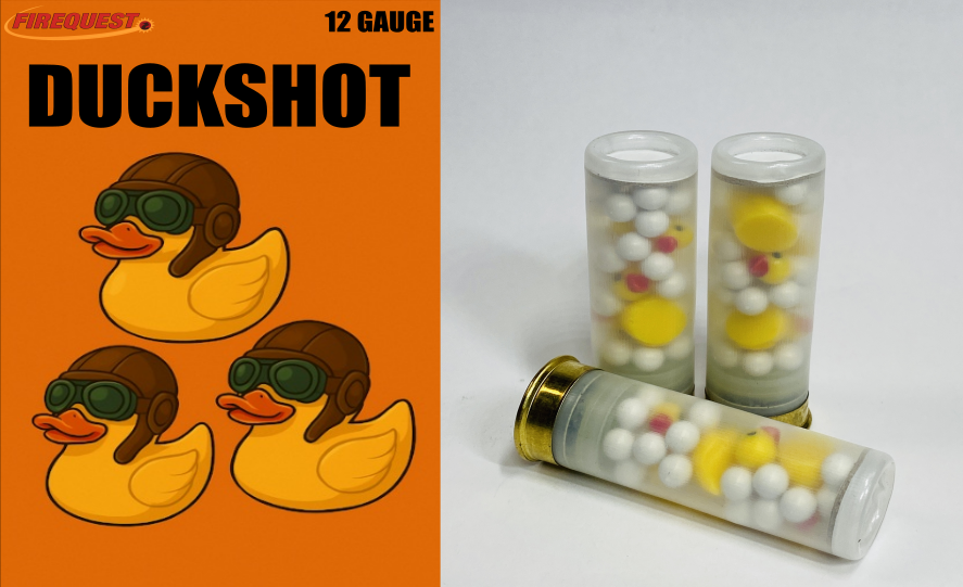 12 Gauge DUCKSHOT - 3 Rounds per pack
