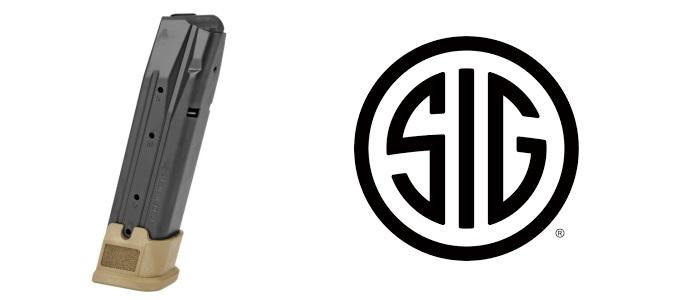 Sig Sauer P320, 21rd Factory Magazine