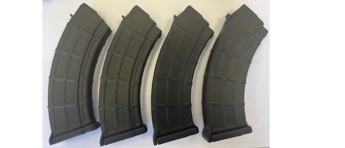 4 Pack AK-47 30rd Polymer Mags