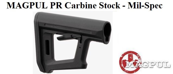 Magpul PR Carbine Stock - Mil-Spec - Black