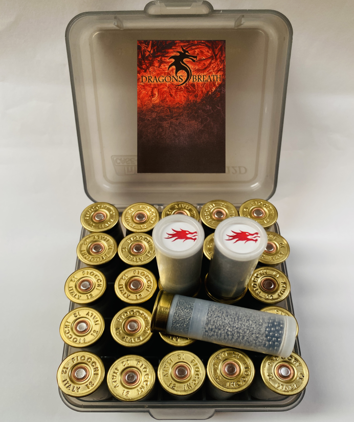 12 Gauge Dragon's Breath - 25 Units Per Package
