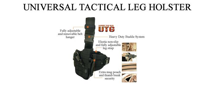 Universal Tactical Leg Holster (Right Hand)