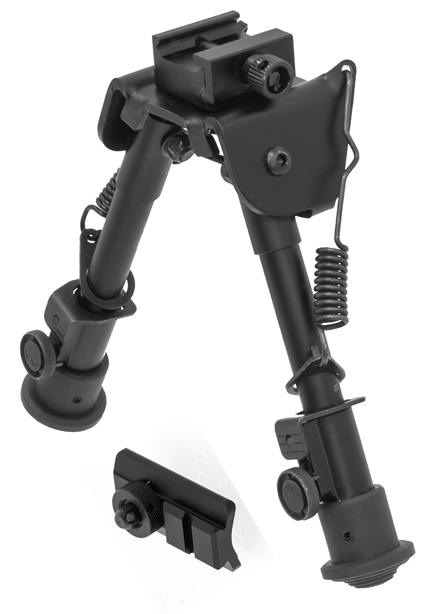 Universal Picatinny & Swivlel Stud Bipod (6 - 8)