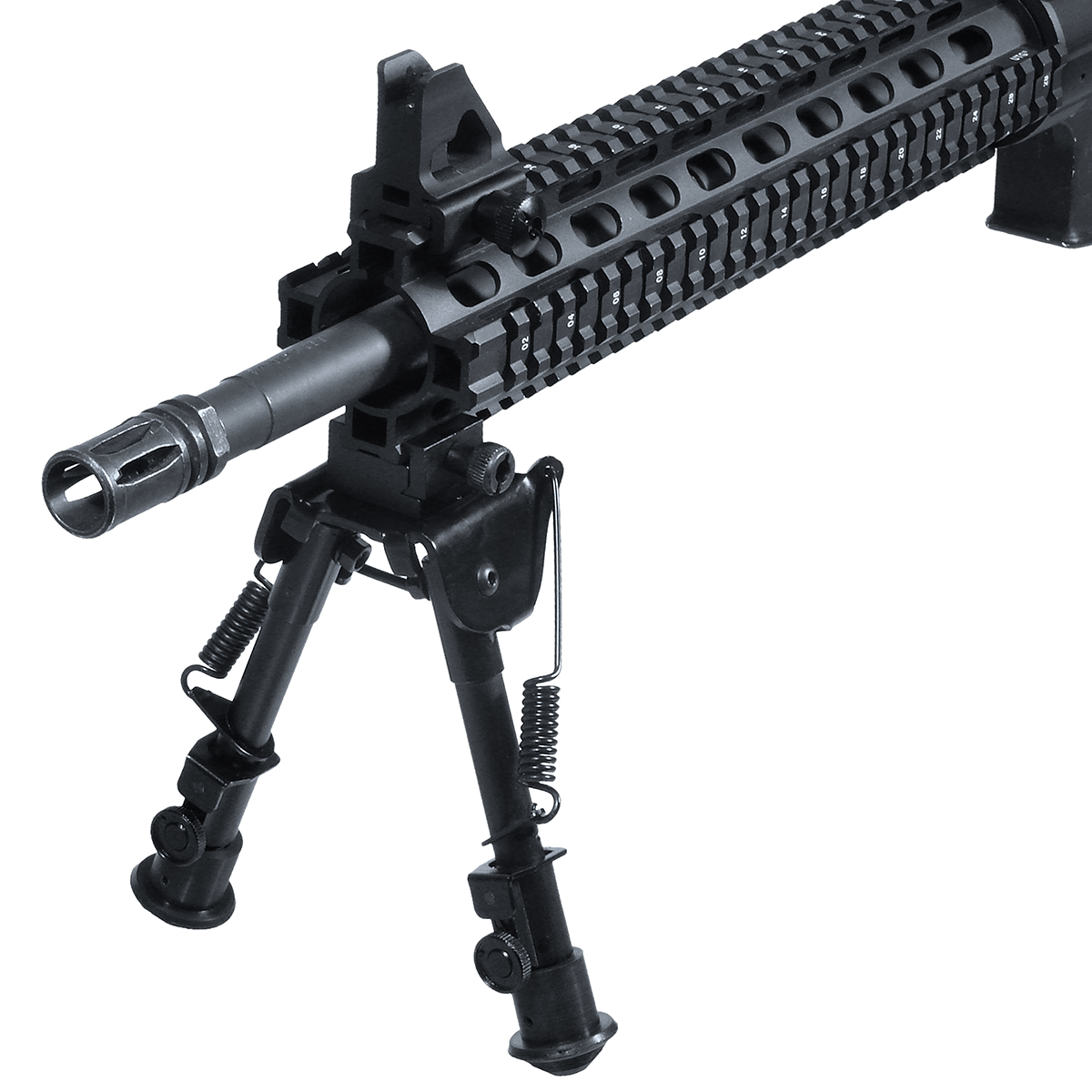 Universal Picatinny & Swivlel Stud Bipod (6 - 8)