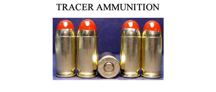 .45 ACP Tracer Ammo-10rds