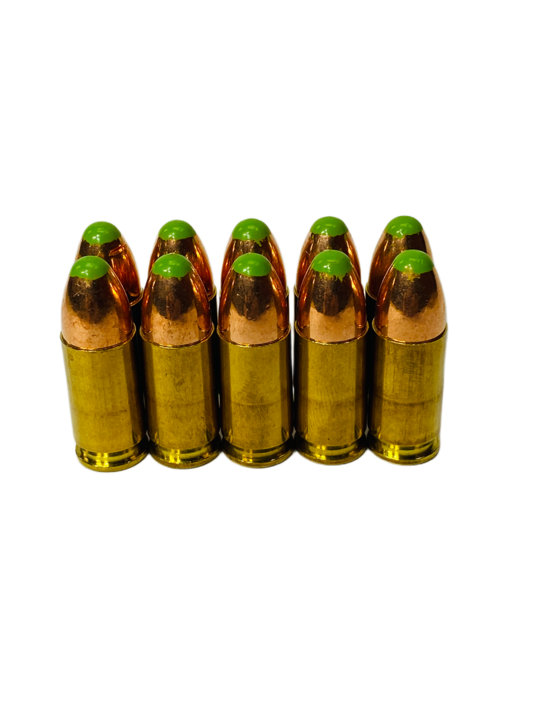 9MM Green Tracer Ammo-10rds